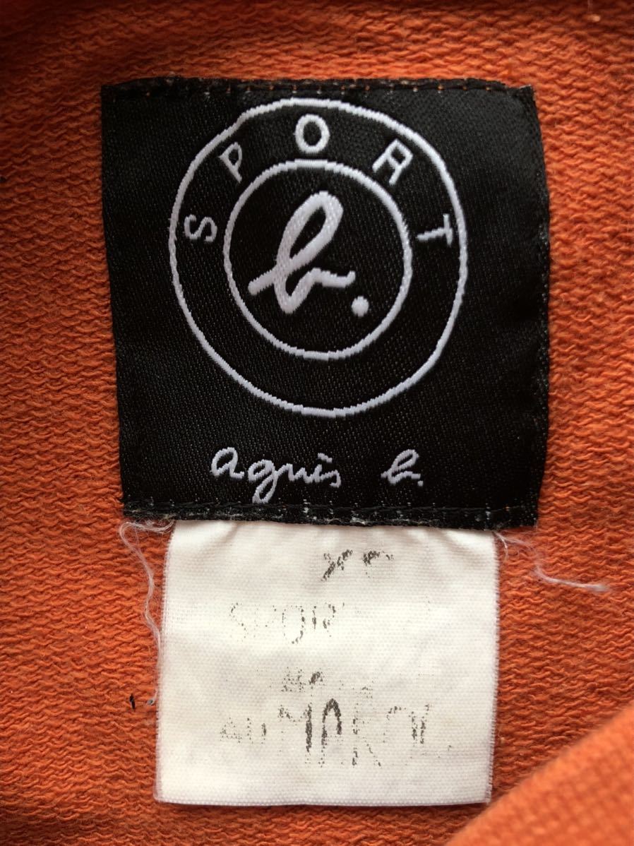  Agnes B спорт кожа ru ящерица передний V приспособление тренировочный футболка agnes b SPORT женский orange шар 6079