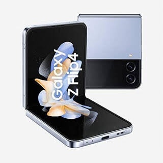 2607] Galaxy Z Flip4 5G 256GB ライトブルー SIMフリー 最新 android