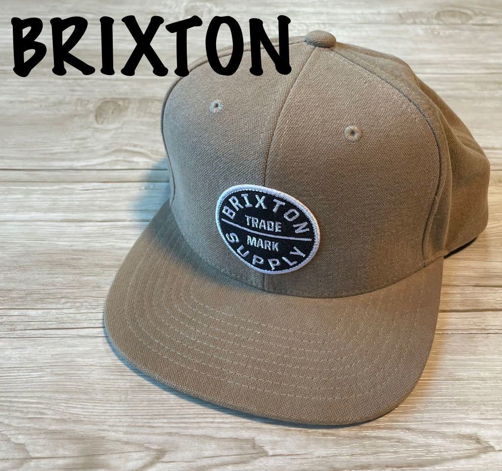入手困難 BRIXTON CAP 帽子 キャップ ブリクストン スナップバック BRIXTON スナップバックキャップ ベージュ -  apsmo.edu.au