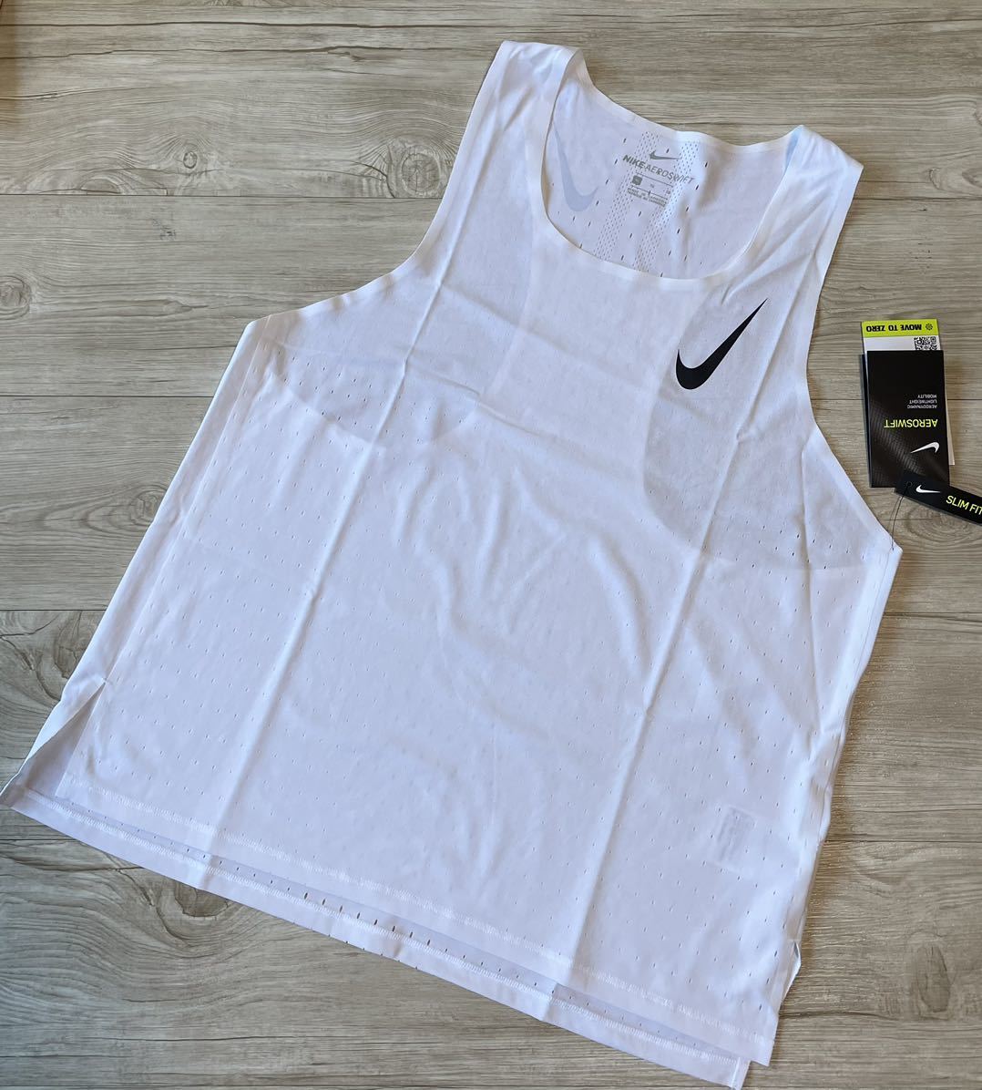 XL】新品 NIKE ナイキ エアロスイフト シングレット タンクトップ 白 ホワイト レース DRI-FIT 超軽量|Yahoo!フリマ(旧PayPayフリマ) XL】新品 NIKE ナイキ エアロスイフト シングレット タンクトップ 白 ホワイト レース DRI-FIT 超軽量|Yahoo!フリマ(旧PayPayフリマ)