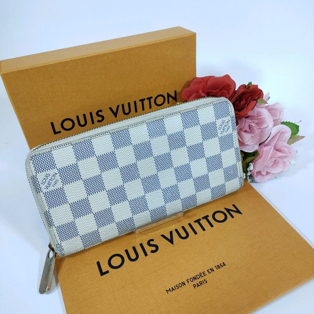 美品 LOUIS VUITTON ルイヴィトン 長財布 ジッピーウォレット ダミエ