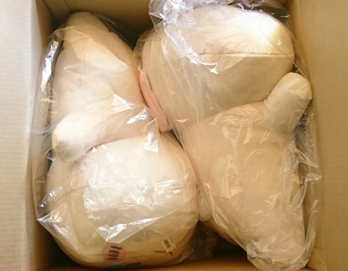 2個セット 未使用 うさぎ ちいかわ いっしょにねんね BIG 2個セット 未使用 うさぎ ちいかわ いっしょにねんね BIG
