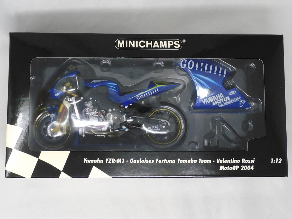 くすみ水色 限定品 ミニチャンプス 1/12 モビスター ヤマハ YZR-M1 16