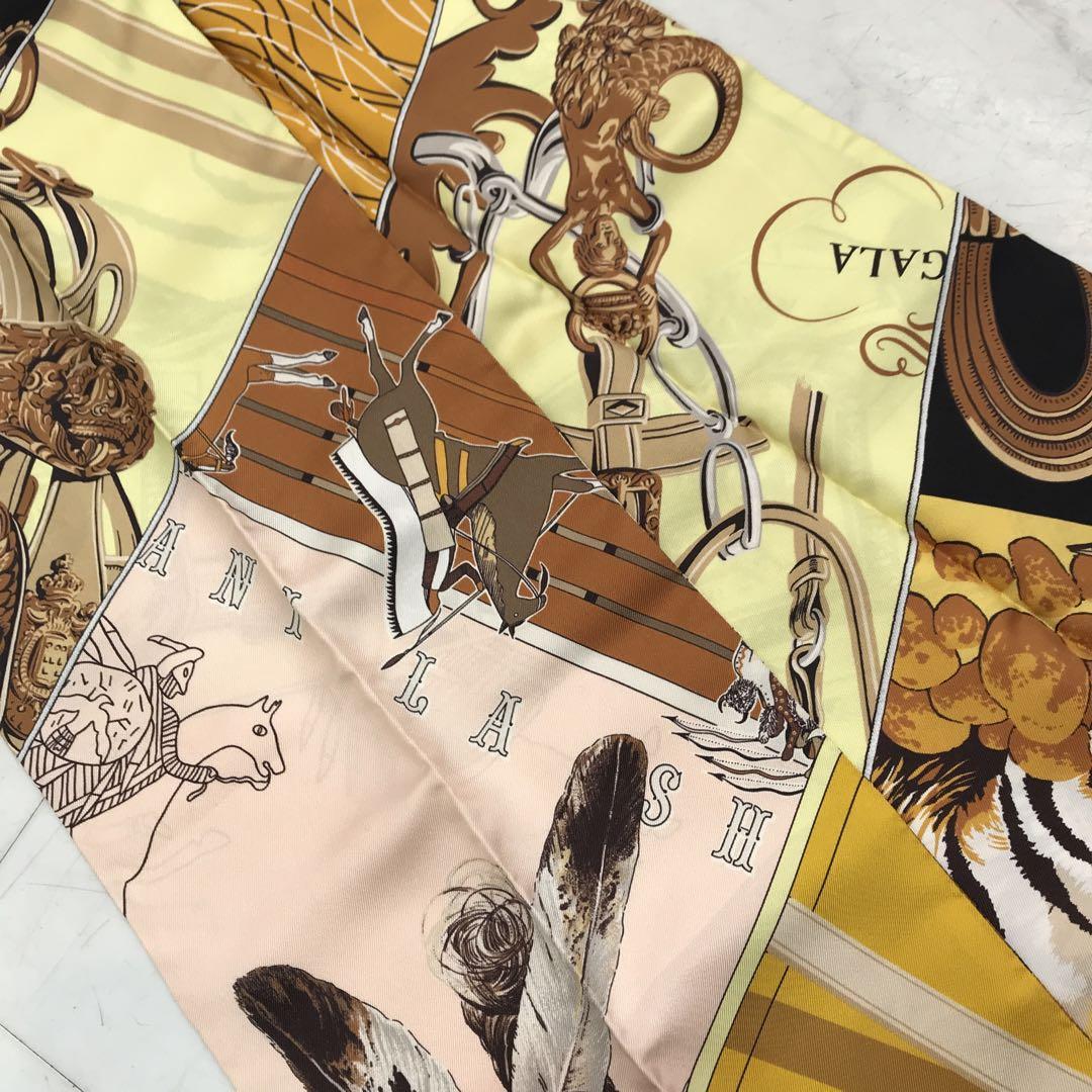 ☆美品☆エルメス マキシツイリー パウニー族の首長 式典用馬勒 ☆美品☆エルメス マキシツイリー パウニー族の首長 式典用馬勒