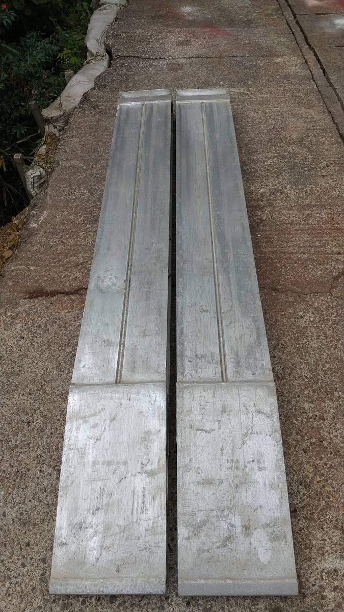 * aluminium bridge ③ hook type a Le Coq top low DIN gTL-2205 5 ton / collection width 280mm length 2200mm height 145mm * used set 2 ps 