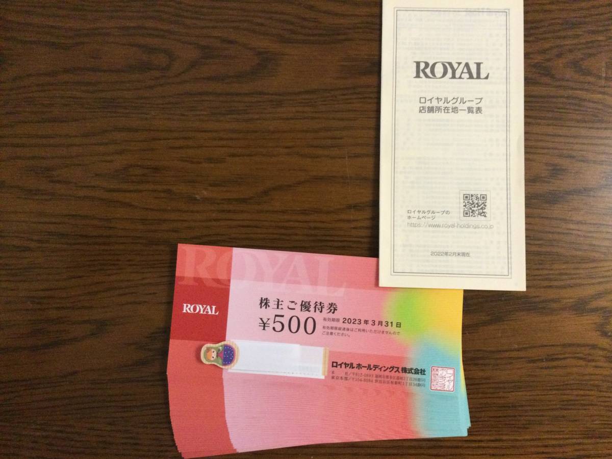 ロイヤルホールディングス株式会社 株主優待券 20,000円分 有効期限