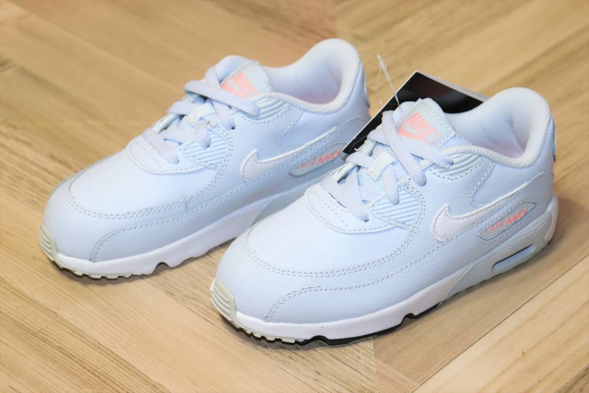  быстрое решение [ не использовался ]NIKE * AIR MAX 90 LTR (TD) 16cm * Nike air max 90 833379-406 спортивная обувь ссылка ko-te родители .