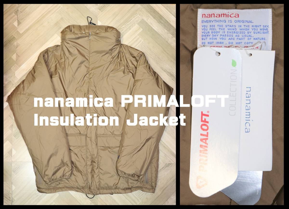 即決【未使用】 nanamica ☆ PRIMALOFT Insulation Jacket (Lサイズ ...