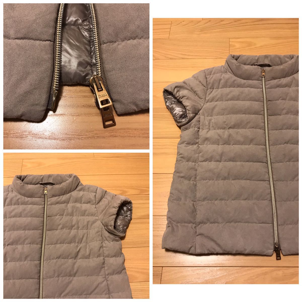美品☆HERNO/ヘルノ レディースサイズ42 超軽量&高密度ライトグース