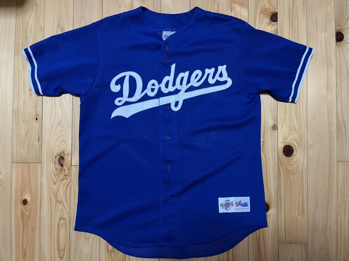 送料210円 Majestic マジェスティック 野茂英雄 ノモ NOMO MLB