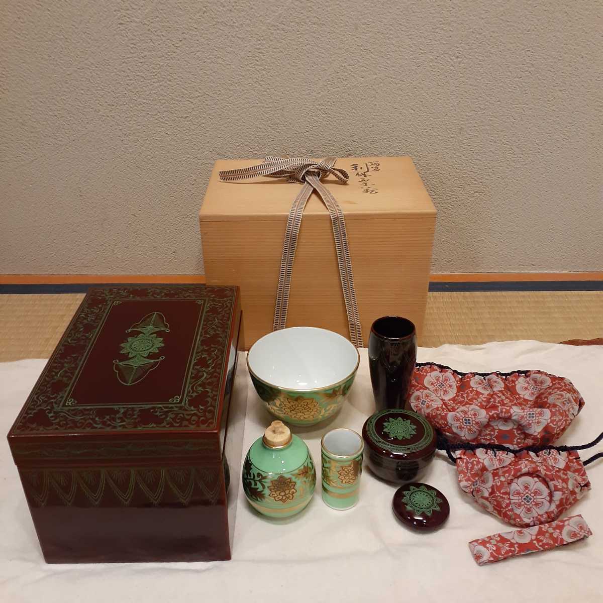 茶箱 利休茶箱 蒟醤 共箱 - 工芸品