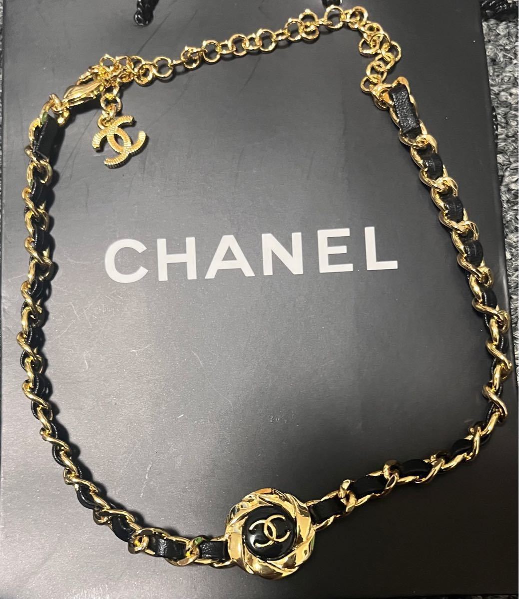 CHANEL ネックレス チョーカーレザー - fundacionatenea.org