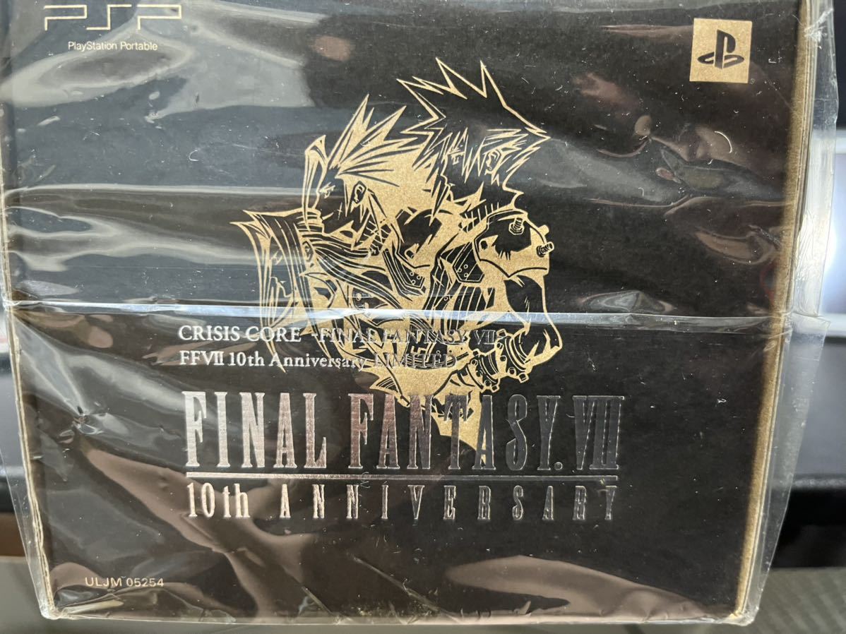 #132[ new goods unopened ] limitation version PSP body + limitation package soft klai Cisco a Final Fantasy VII 10th Anniversary Limited FF7