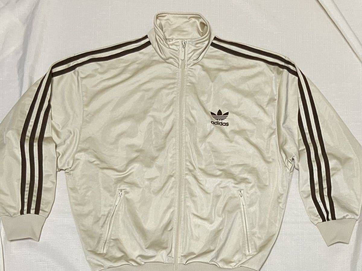 ヤフオク! - レア色 美品 90sビンテージ adidas ベージュ 茶...