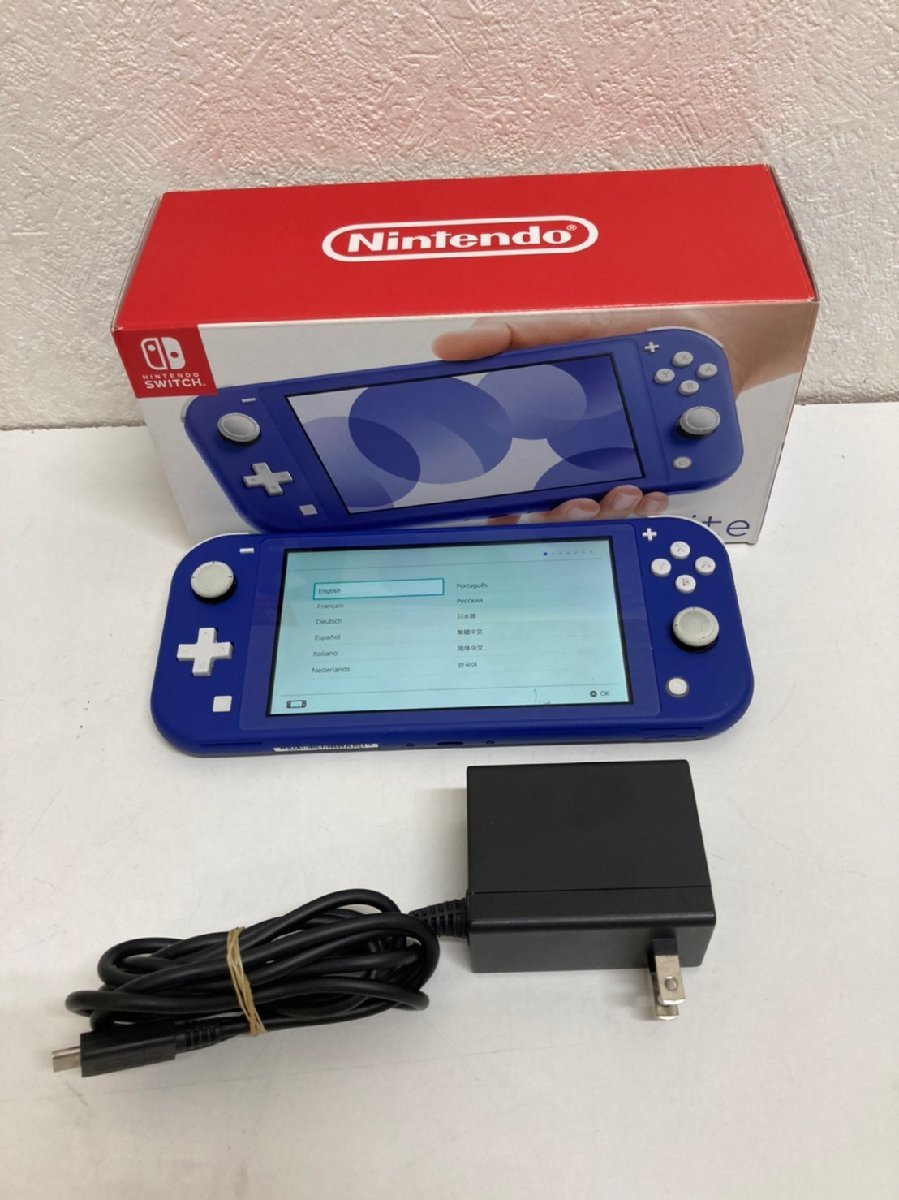 1212 nintendo Nintendo Switch Lite blue HDH-S-BBZAA used : Real Yahoo