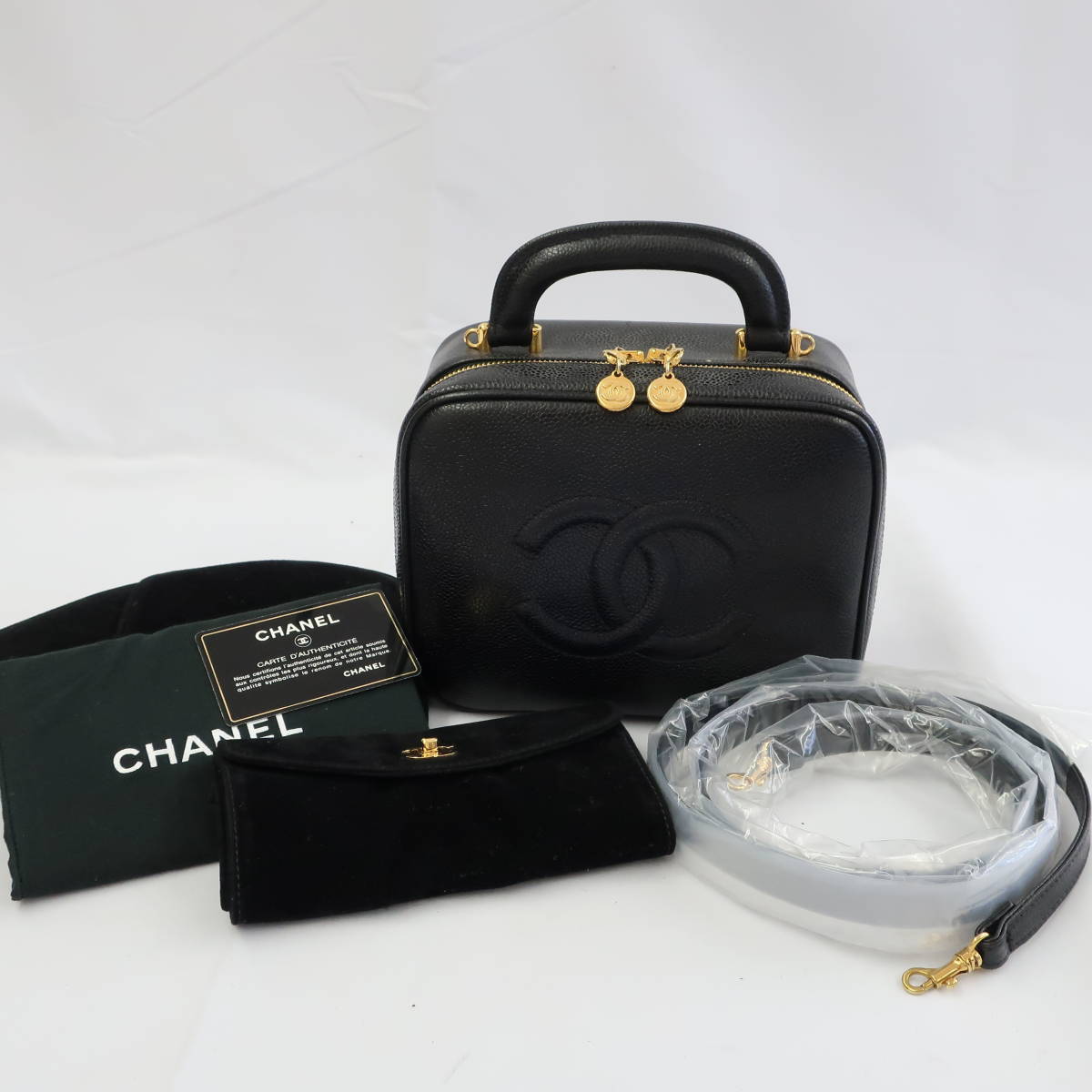 CHANEL シャネル ココマーク 2way バニティ ショルダー バッグ