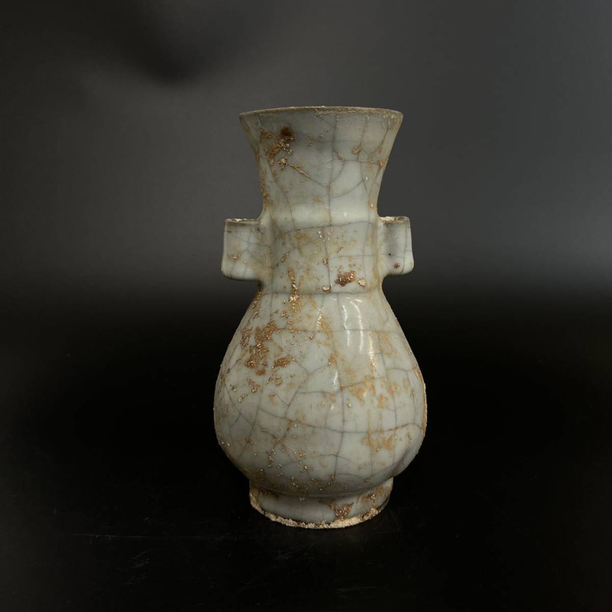 中国 官窯 白磁 花瓶 古美術 高さ 17.5cm(宋)｜売買されたオークション 