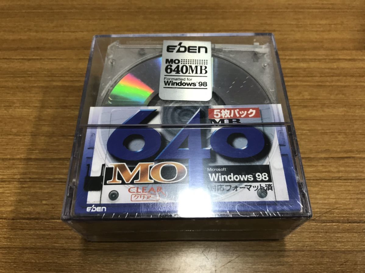 101 MO disk 640MB maxell other 5 sheets pack 3 set [20221028]