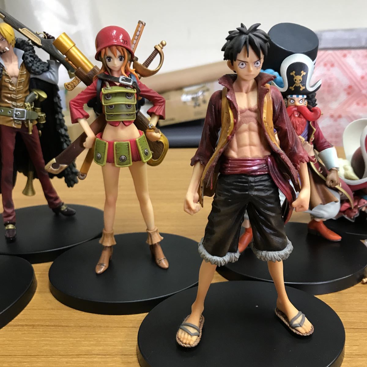 51 ONE PIECE ワンピース DXF FILM Z アイン サンジ ナミ ルフィ ウソップ チョッパー ゾロ 7体セット まとめ  20221013