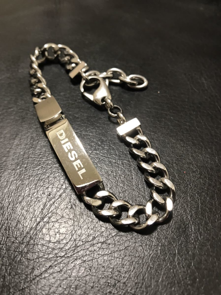 DIESEL】ディーゼル ブレスレット シルバー ブレスレット DX0966040