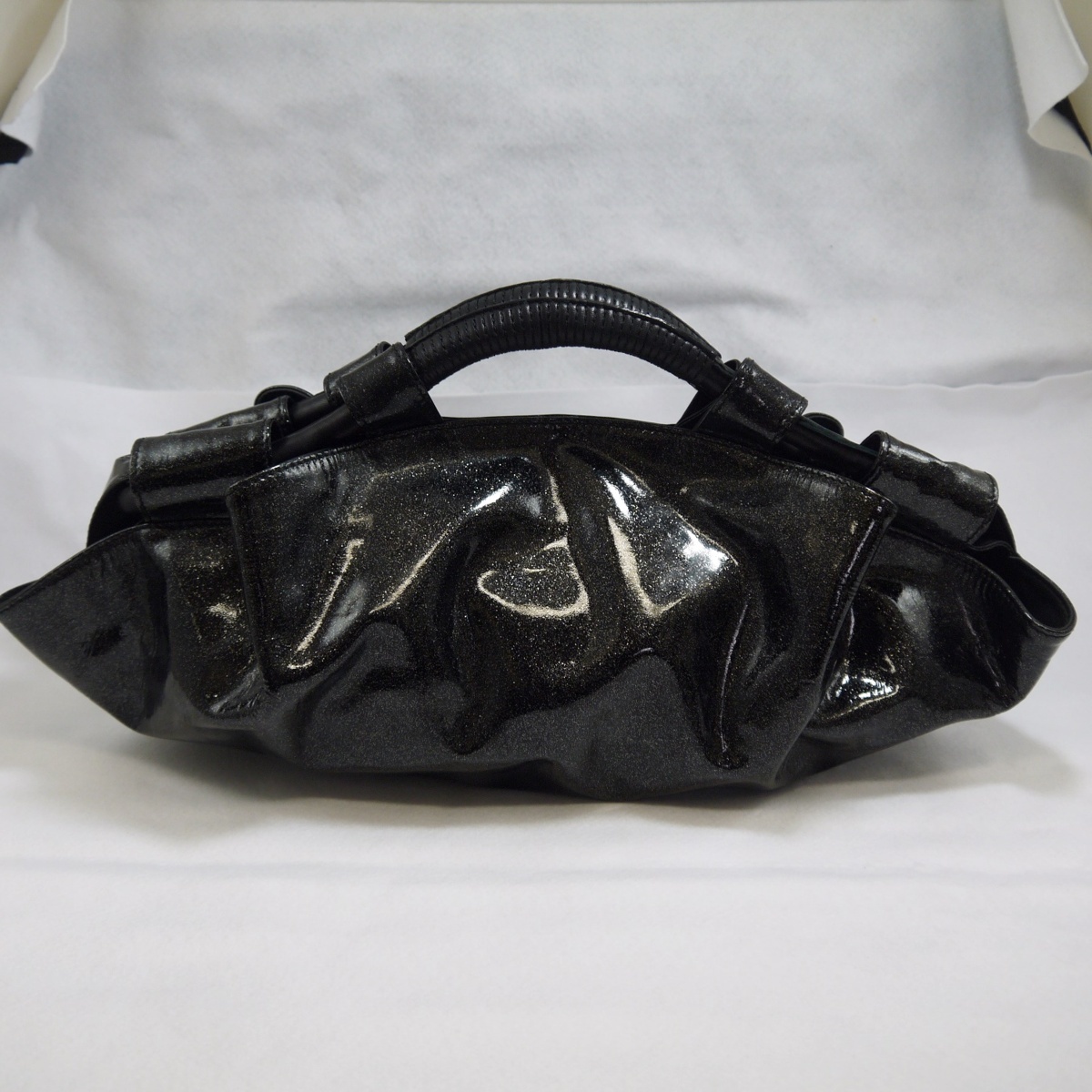 USED品・保管品 LOEWE ロエベ ナッパアイレ ハンドバッグ ブラック