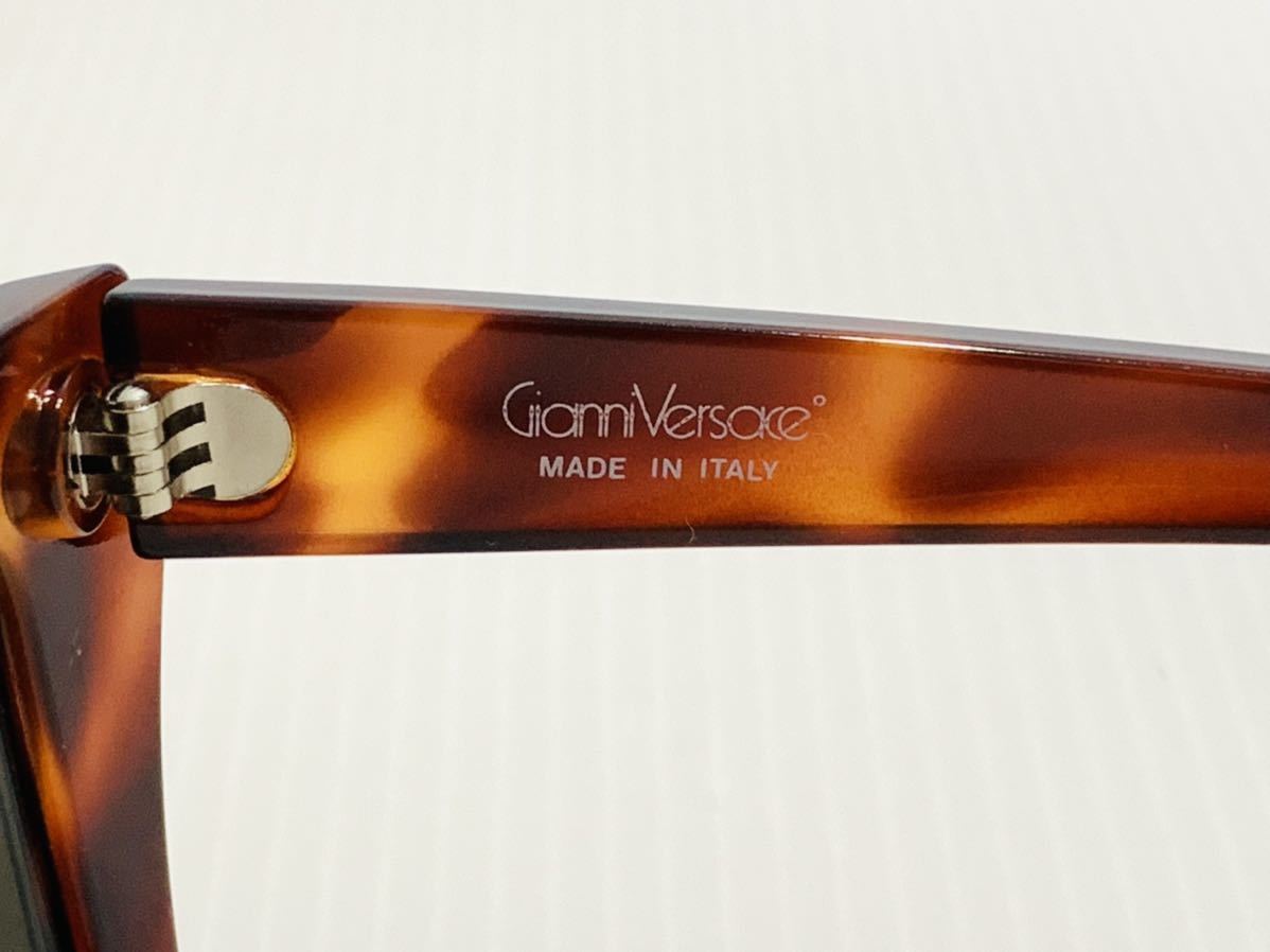 安い購入 Gianni Versace ヴェルサーチ サングラス ブラウン べっ甲