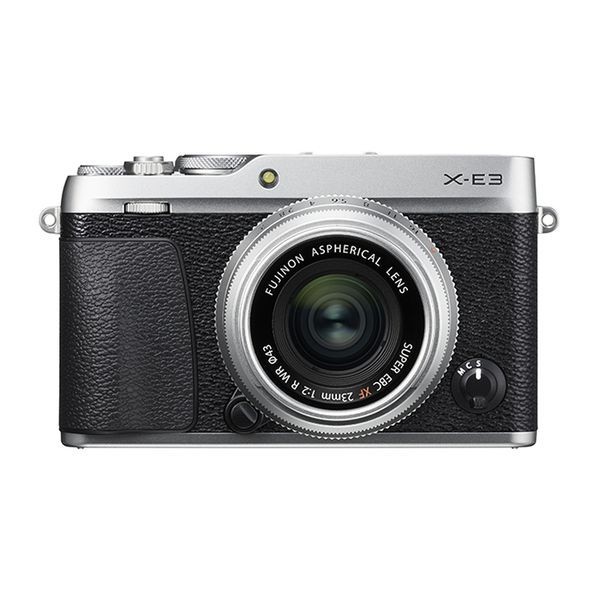 中古 １年保証 美品 FUJIFILM X-E3 単焦点レンズキット XF 23mm F2 R WR シルバー_画像1