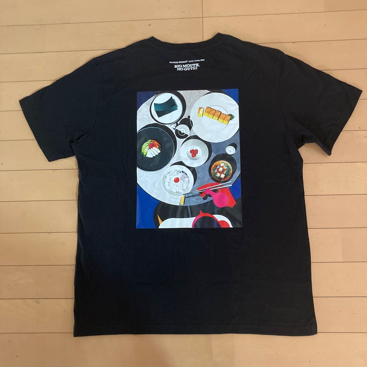 桑田佳祐ライブツアー2021 BIG MOUTH NO GUTS ライブTシャツ L 桑田佳祐ライブツアー2021 BIG MOUTH NO GUTS ライブTシャツ L
