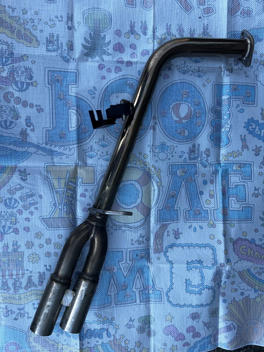 L235エッセ用フロントパイプ付オールステン爆音サイド出しマフラー