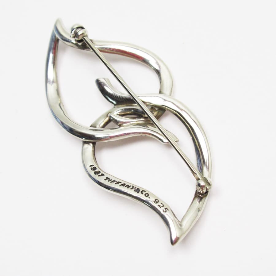 Tiffany&Co. ティファニー ブローチ ダブル リーフ ブローチ Ag925