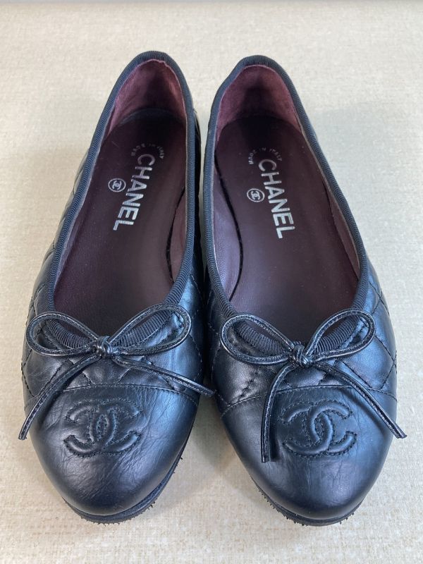 とっておきし福袋 値下げ⭐︎美品CHANELバレエシューズ シャネル