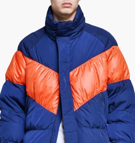 定価220ドル サイズL ナイキ ダウンフィルジャケット ブルーレッド　NSW NIKE DOWNFILL JACKET BLUE VOID_画像9