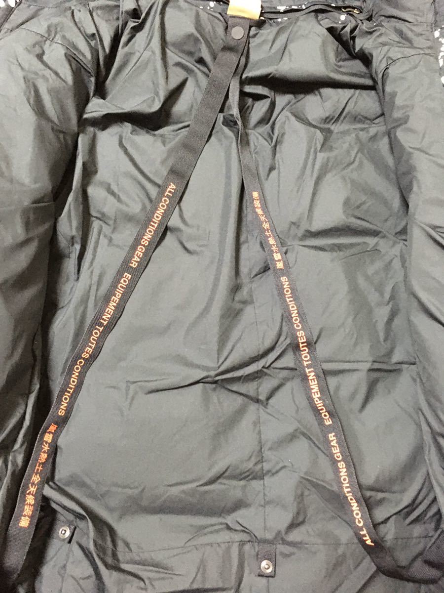 nike lab acronym down fill parka black jacket moncler アクロニウム ナイキラボ ダウン ブラック 黒 ジャケット _画像4