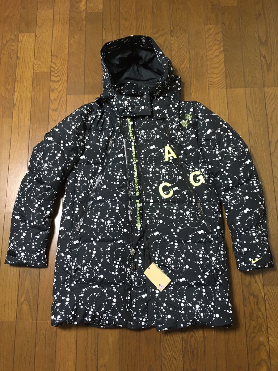 ☆日本の職人技☆ ダウン 2度着用 NIKE LAB PARKA ACG FILL DOWN BLACK