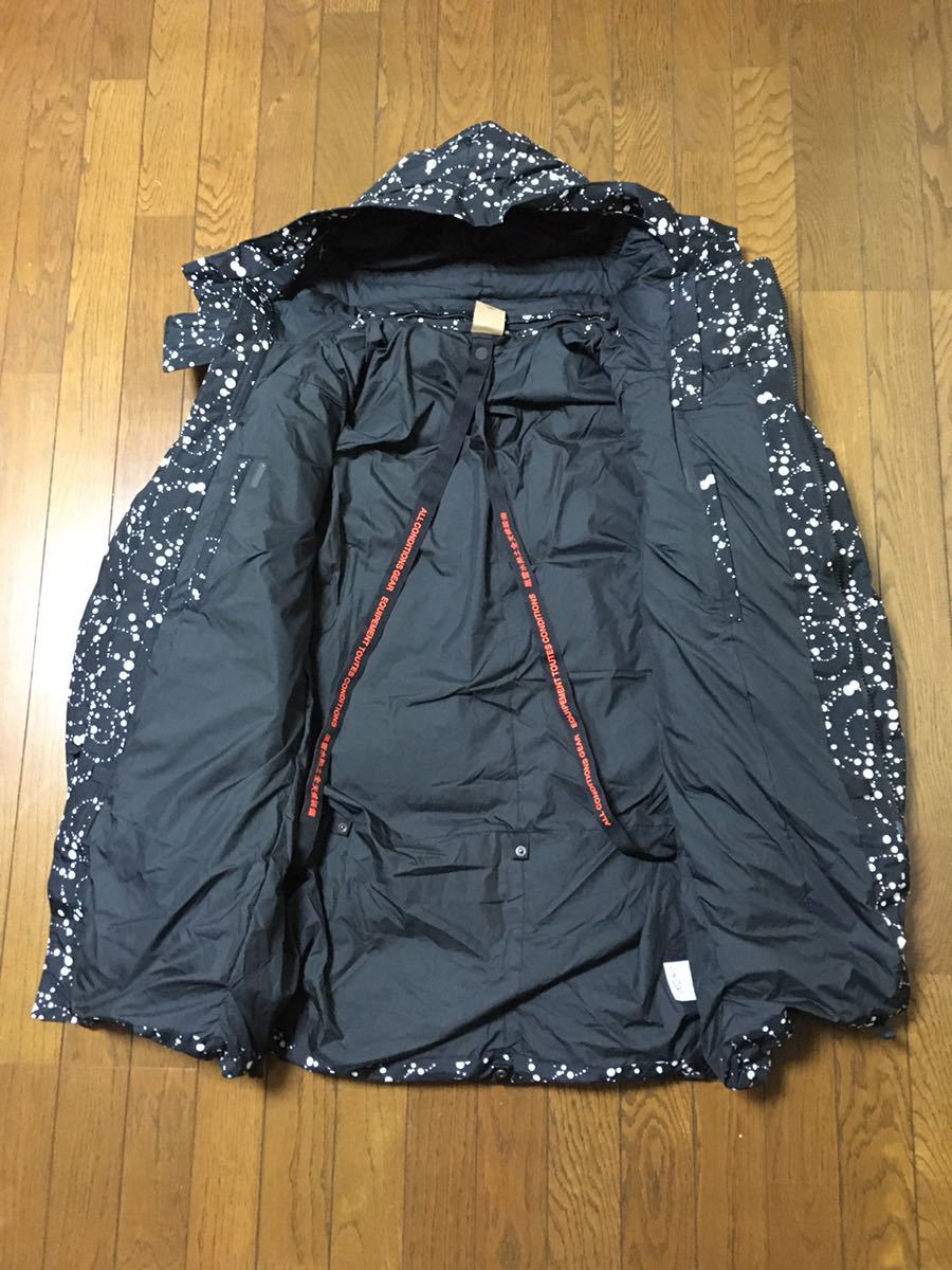 nike lab acronym down fill parka black jacket moncler アクロニウム ナイキラボ ダウン ブラック 黒 ジャケット _画像3