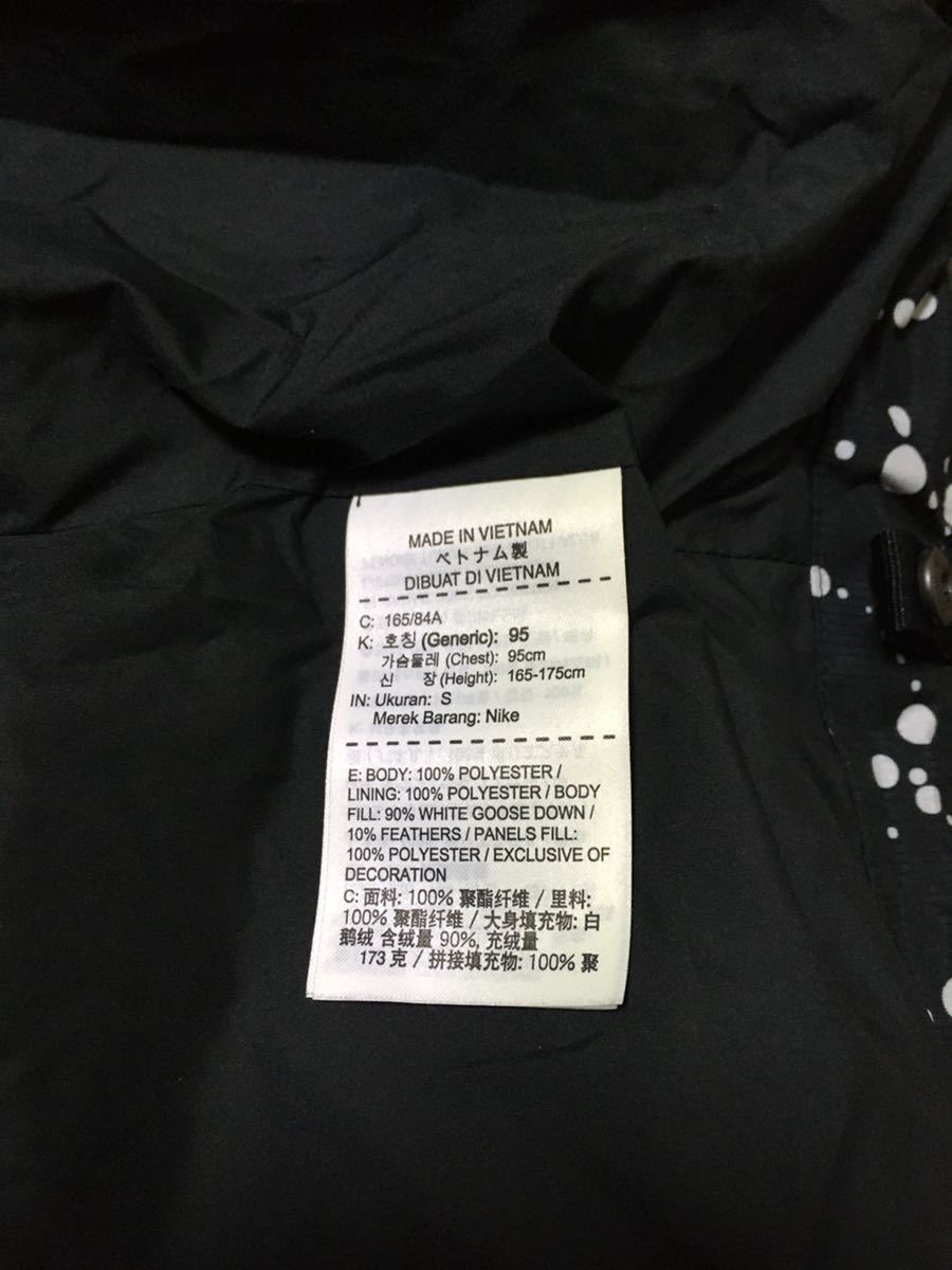 nike lab acronym down fill parka black jacket moncler アクロニウム ナイキラボ ダウン ブラック 黒 ジャケット _画像6