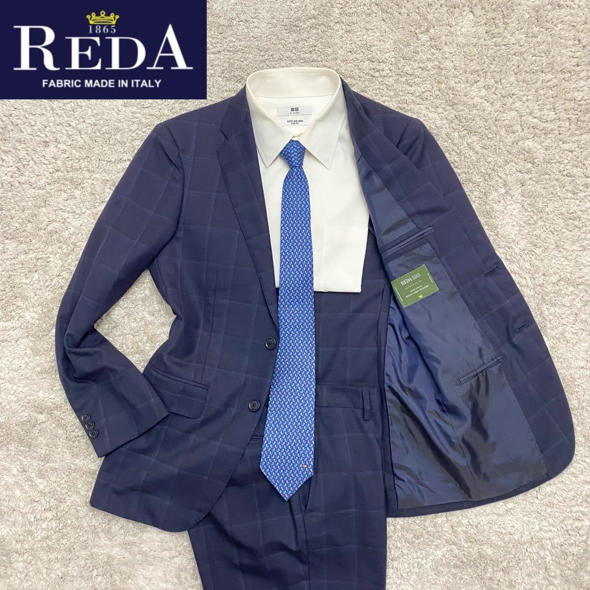 伊】REDA× green label relaxing スーツ セットアップ 定価5.28万 21