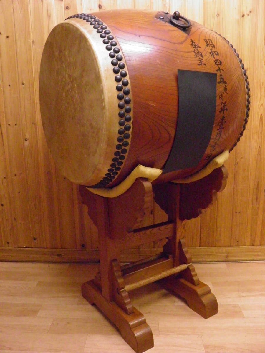 Yahoo!オークション - 長野市 宮本卯之助 長胴太鼓 欅 2尺 60cm Yahoo!オークション - 長野市 宮本卯之助 長胴太鼓 欅 2尺 60cm