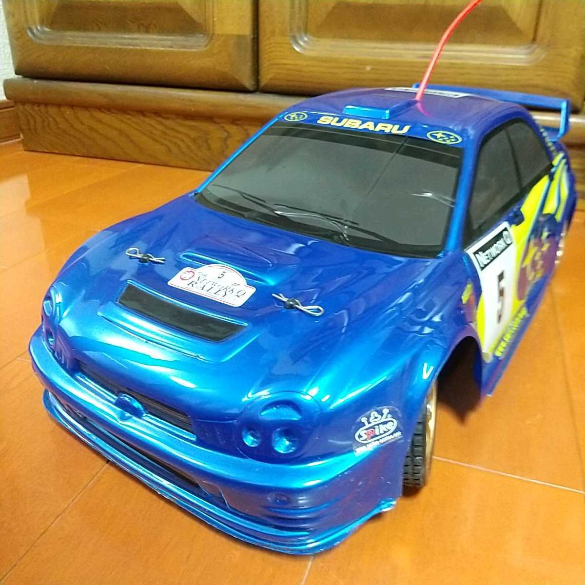 即走行 スバル インプレッサ WRC 2001 1/10 デアゴスティーニ bycmo-