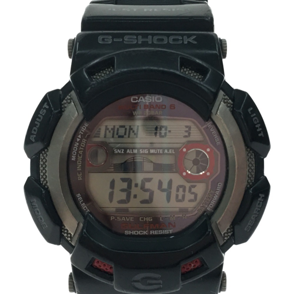 ▼▼ CASIO カシオ メンズ腕時計 G-SHOCK デジタルウォッチ タフソーラー GW-9110 やや傷や汚れあり