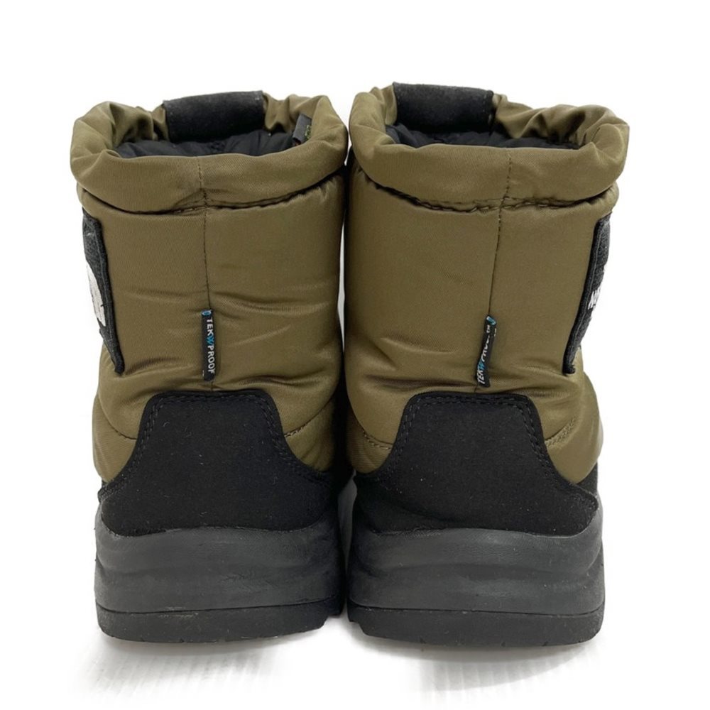 THE NORTH FACE フィアグリーン ショートブーツ やや傷や汚れあり NF52076 ウォータープルーフ 25.0cm ヌプシ ザノースフェイス THE NORTH FACE フィアグリーン ショートブーツ やや傷や汚れあり NF52076 ウォータープルーフ 25.0cm ヌプシ ザノースフェイス