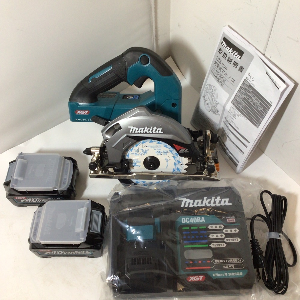 価格交渉OK送料無料 MAKITA マキタ 充電式マルノコ 125mm 鮫肌 40V 2.5