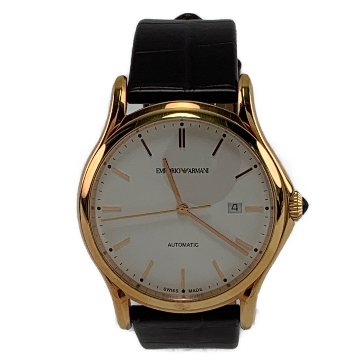 ▽▽ Emporio Armani Emporio Armani Watch Automatic Winding Men's ARS-3012 несколько царапин и грязь