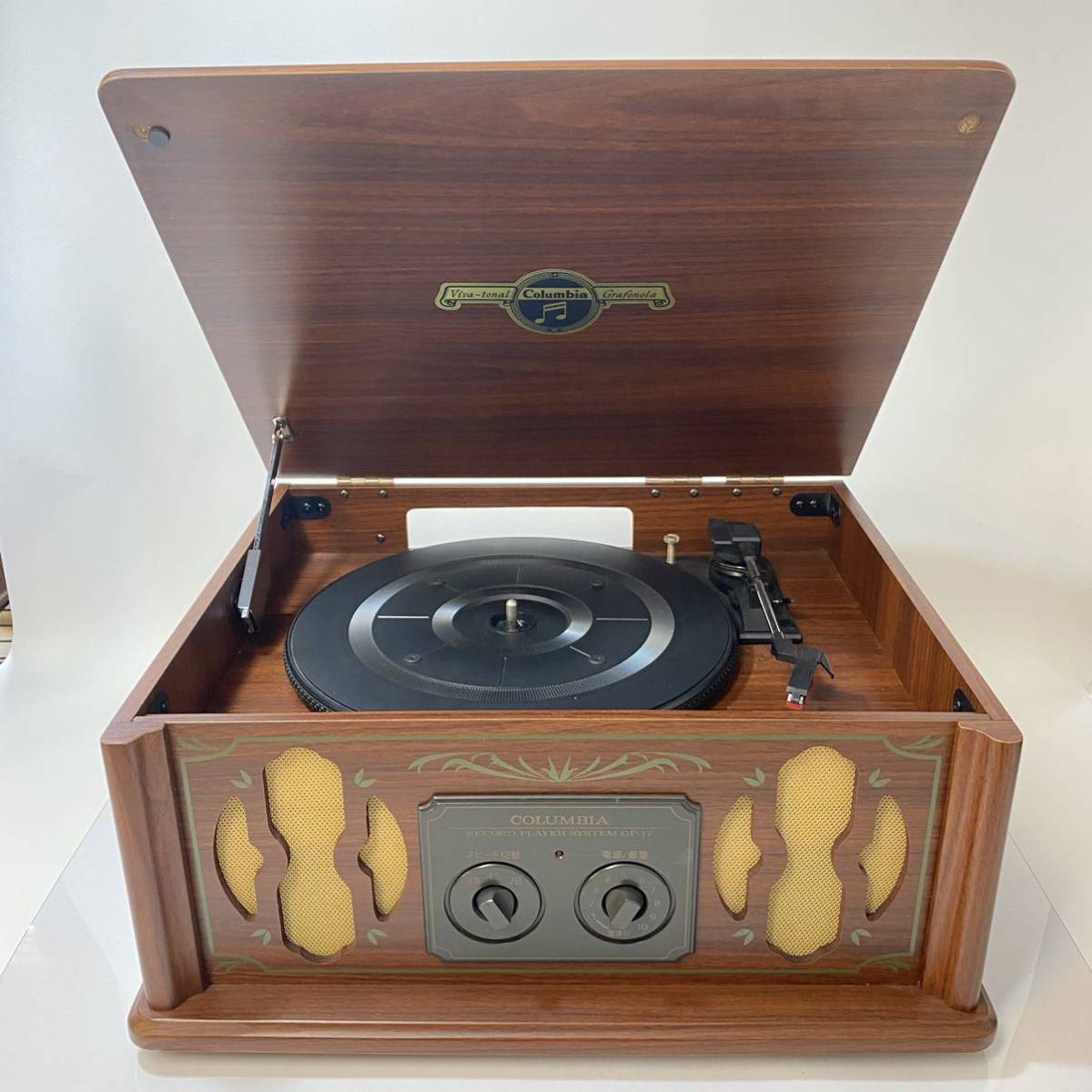 最低価格の COLUMBIA レコードプレイヤーシステムGP-17