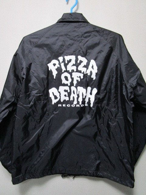 PIZZA OF DEATH RECORDS ナイロンコーチジャケット・Ｌ（ピザオブデス