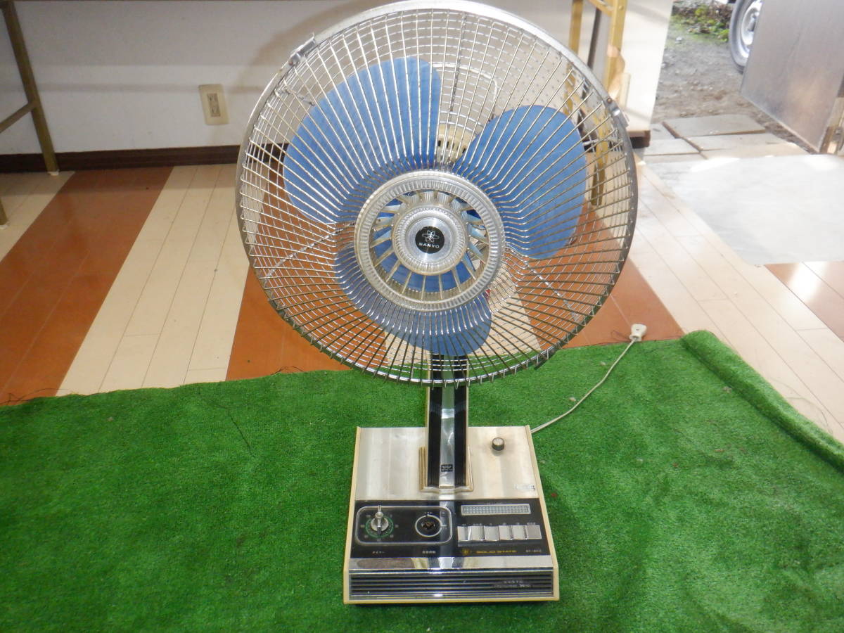 Yahoo!オークション - サンヨー SANYO EF-6KZ 扇風機 昭和レトロ Yahoo!オークション - サンヨー SANYO EF-6KZ 扇風機 昭和レトロ