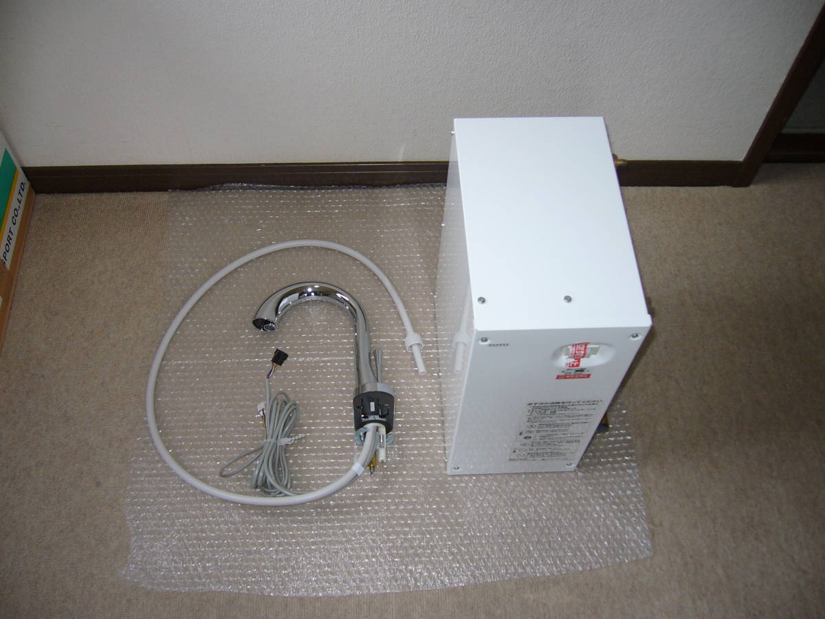 未使用品】 TOTO 電気温水器 湯ぽっと 自動水栓 セット
