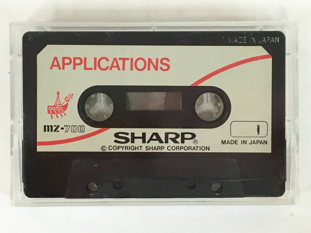 ■□L277 SHARP MZ-700 Hu-BASIC ヒューベーシック カセットテープ□■