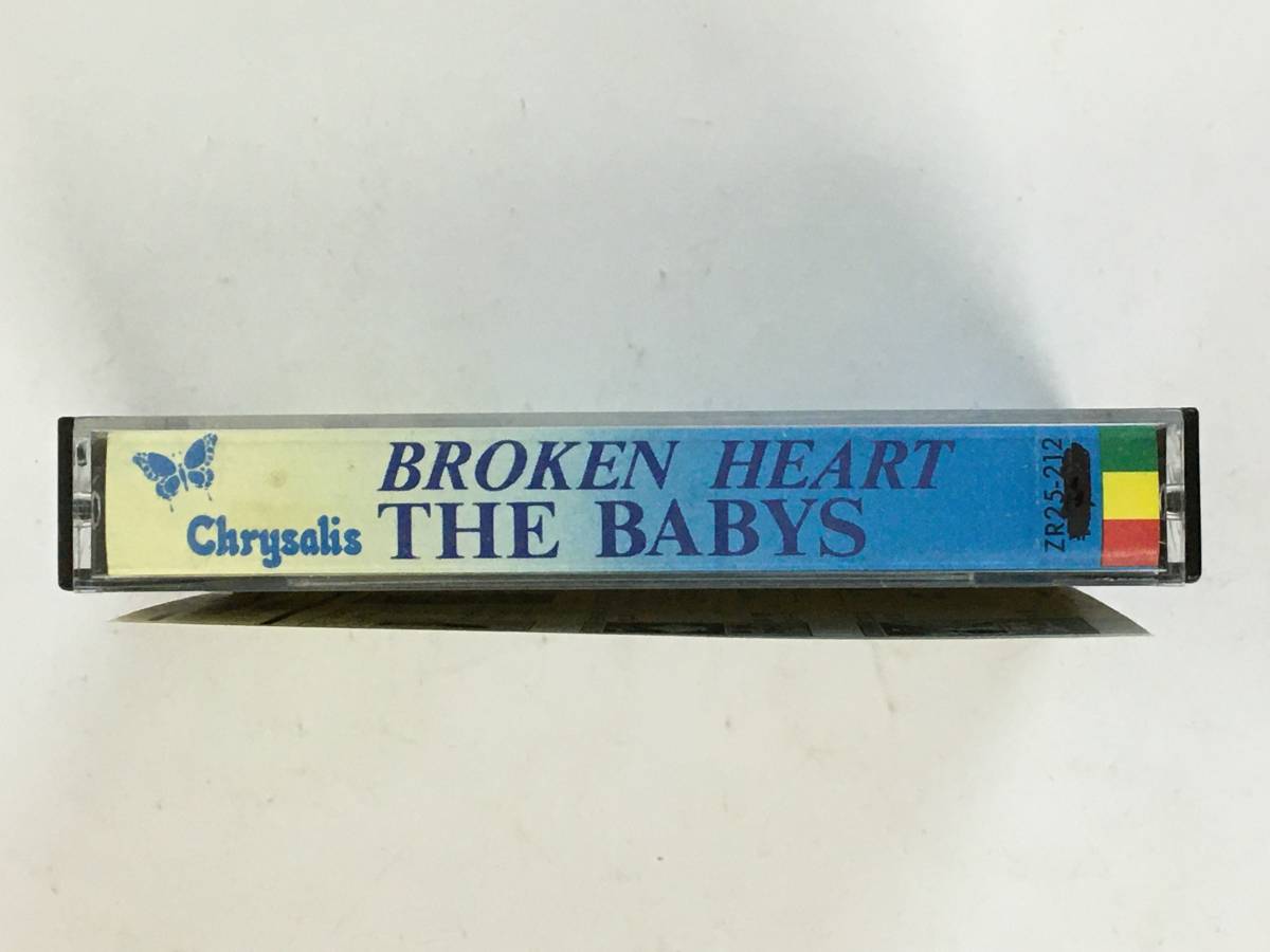 #*L574 не продается THE BABYS The * babes BROKEN HEART blow kn* Heart кассетная лента *#