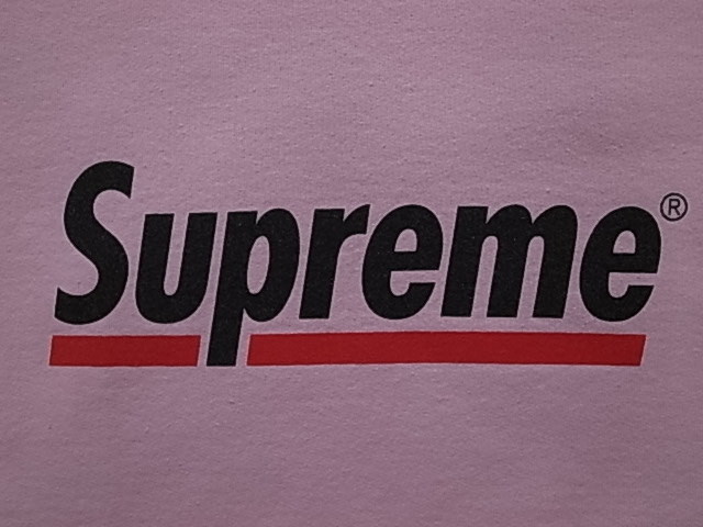 WEB限定 キムタク着 Supreme シュプリーム アンダーライン スウェット